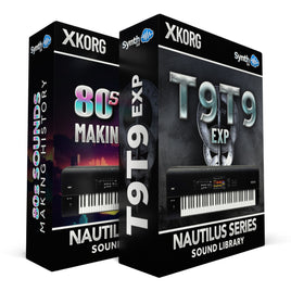 FPL020 - ( Bundle ) - 80s Sounds - Making History + T9T9 Cover EXP - Korg Nautilus Series