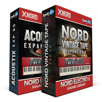 DVK041 - ( Bundle ) - AcoustiX Samples Expansion + Vintage Tape Expansion - Nord Electro 6 Series