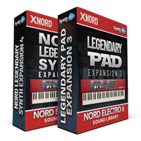 DVK020 - ( Bundle ) - Nord Legendary Synth Expansion 04 + Legendary Pads Expansion 03 - Nord Electro 6
