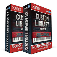 GPR010 - ( Bundle ) - Custom Library V1 + V2 - Nord Stage 2 / 2 EX