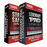 DVK029 - ( Bundle ) - Strings Samples Expansion + Legendary Pads Expansion - Nord Stage 3