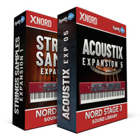 DVK031 - ( Bundle ) - Strings Samples Expansion + AcoustiX Samples Expansion - Nord Stage 3
