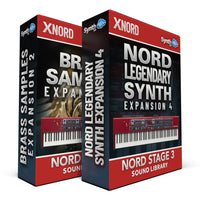 DVK034 - ( Bundle ) - Brass Samples Expansion + Legendary Synth Expansion - Nord Stage 3