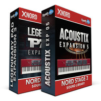 DVK037 - ( Bundle ) - Legendary Pads Expansion + AcoustiX Samples Expansion - Nord Stage 3