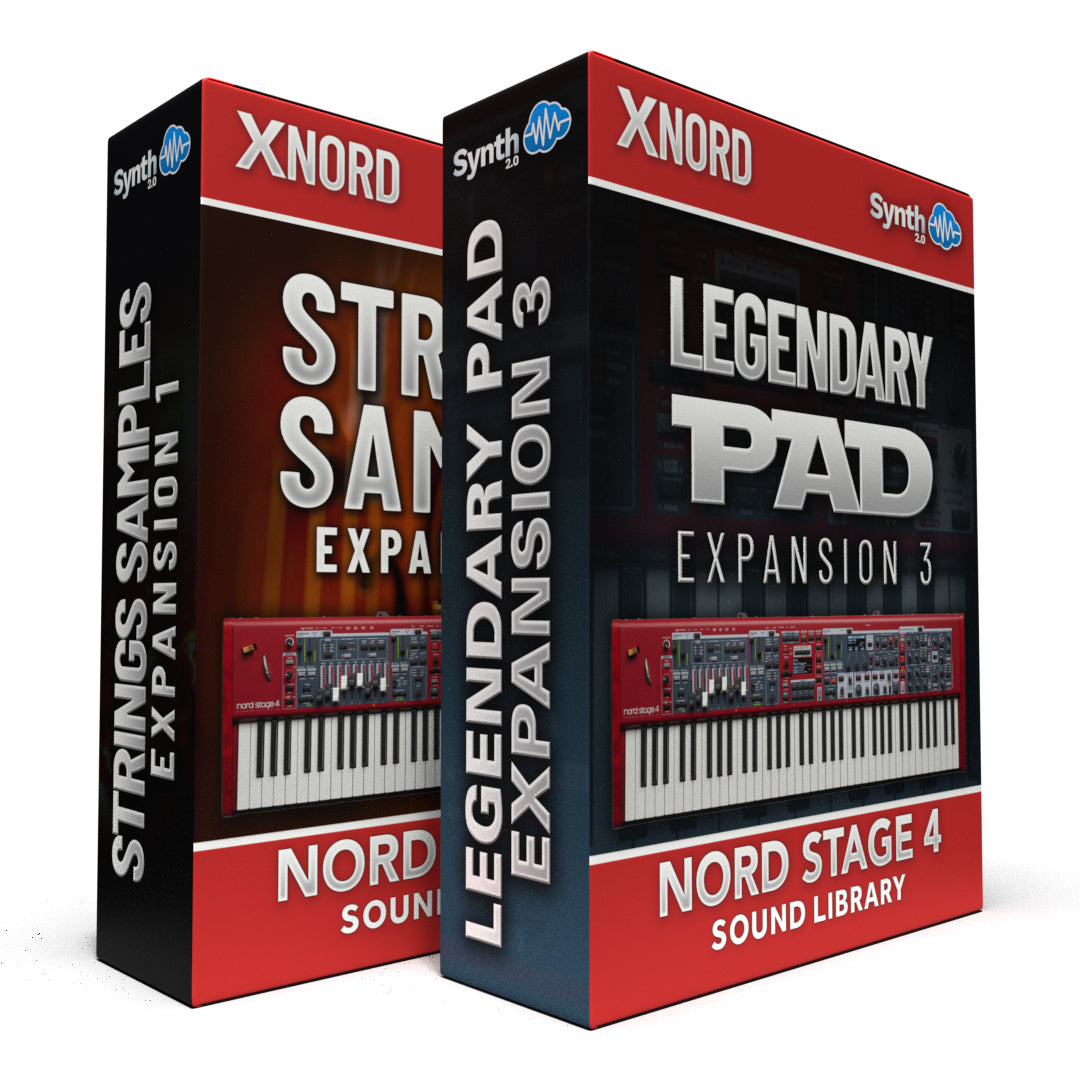 DVK029 - PREORDER - ( Bundle ) - Strings Samples Expansion + Legendary Pads Expansion - Nord Stage 4