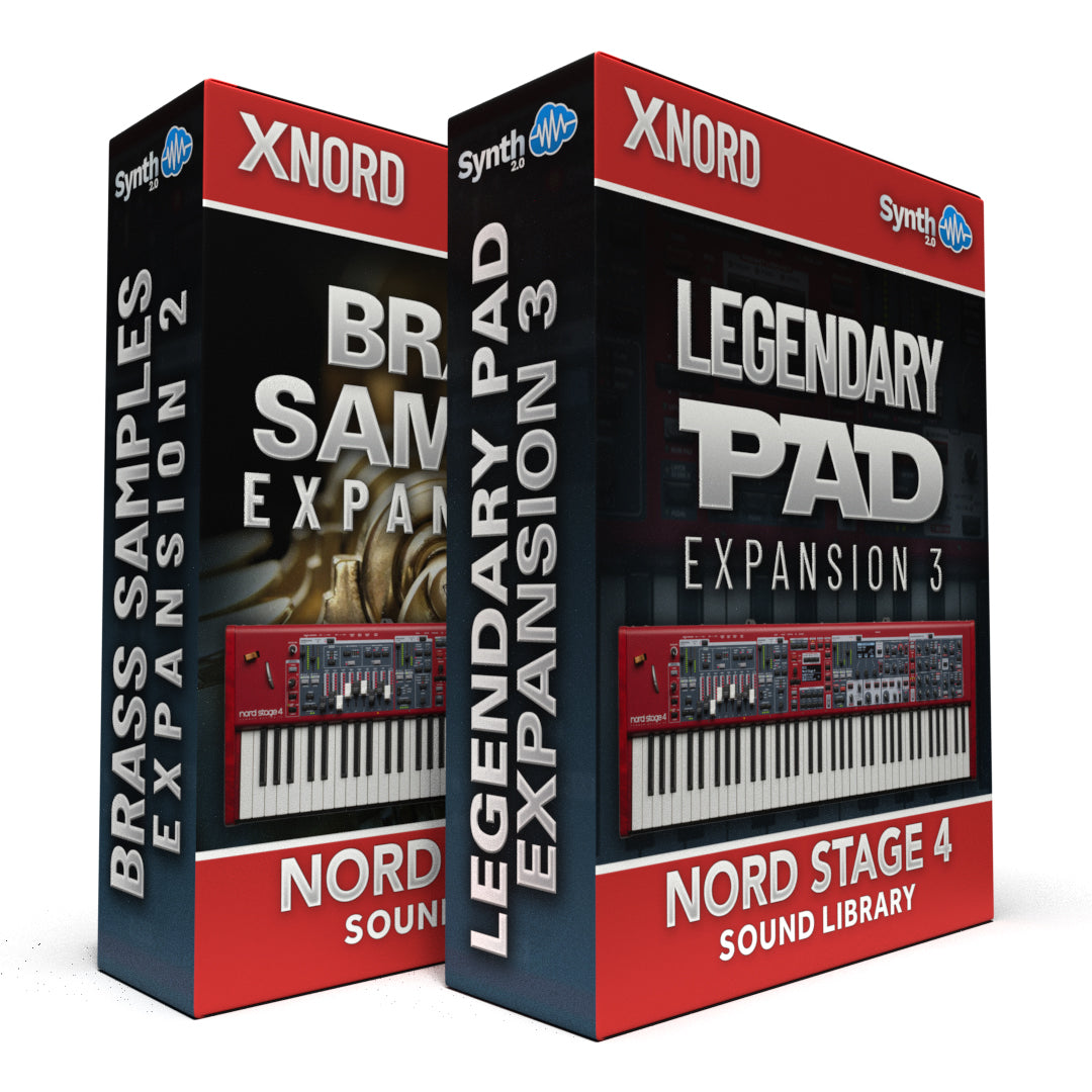 DVK033 - PREORDER - ( Bundle ) - Brass Samples Expansion + Legendary Pads Expansion - Nord Stage 4