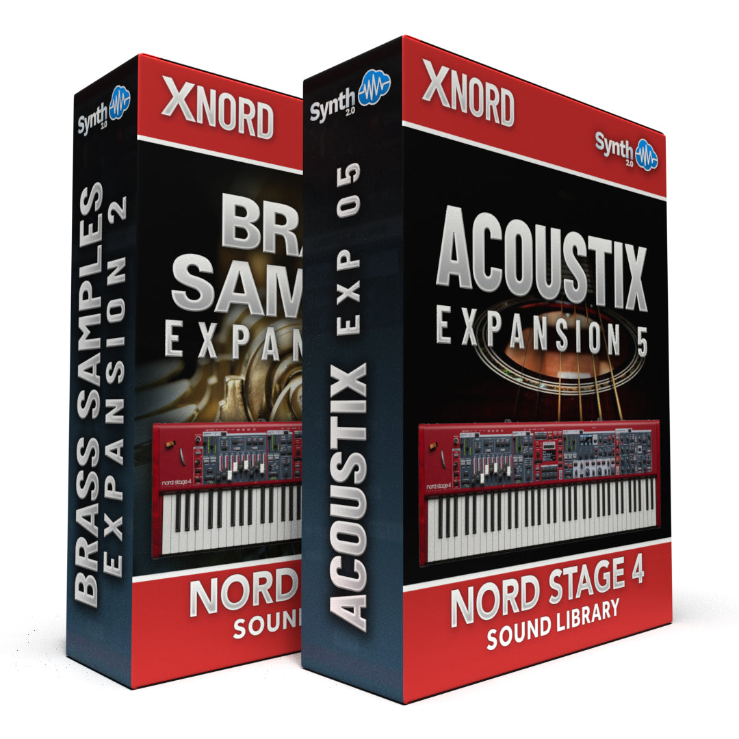 DVK035 - PREORDER - ( Bundle ) - Brass Samples Expansion + AcoustiX Samples Expansion - Nord Stage 4