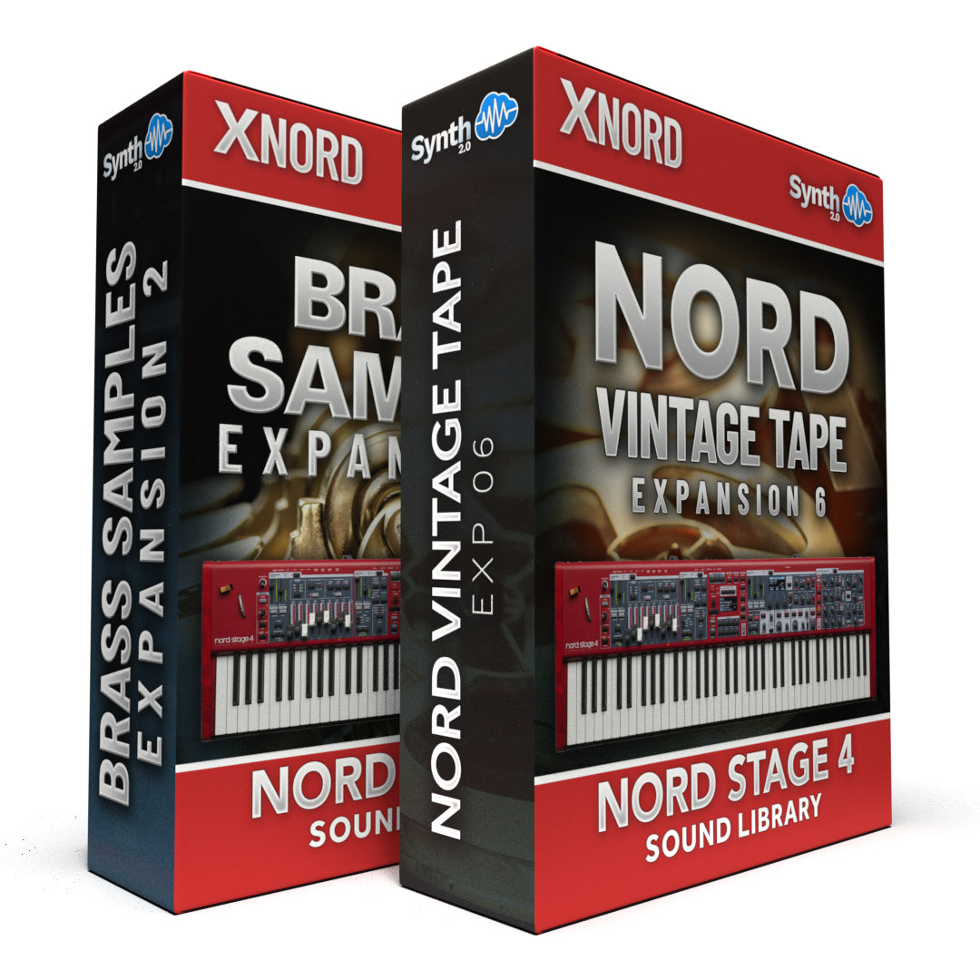 DVK036 - PREORDER - ( Bundle ) - Brass Samples Expansion + Vintage Tape Expansion - Nord Stage 4