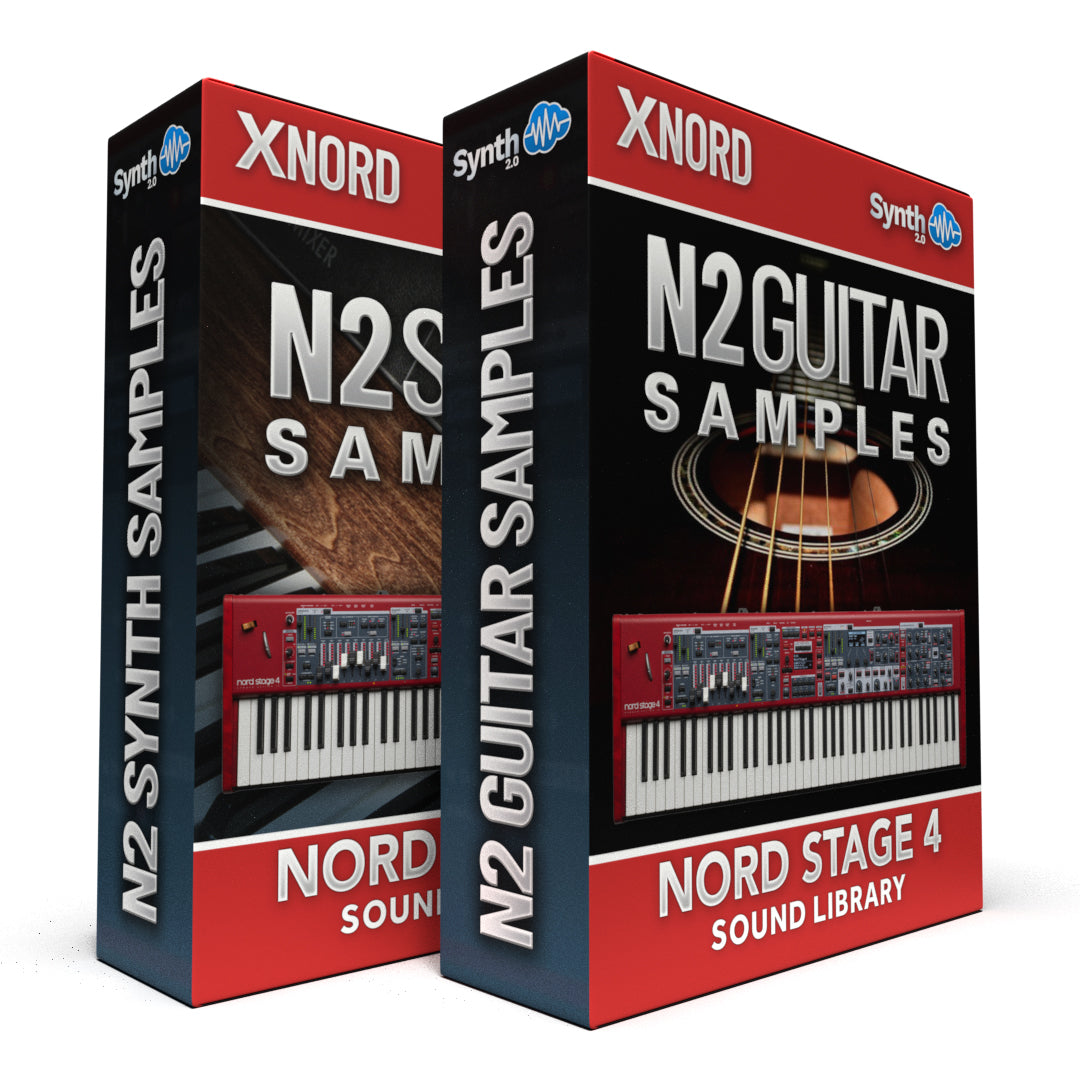 SCL135 - ( Bundle ) - N2 Synth Samples + N2 Guitar Samples - Nord Stage 4