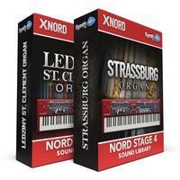 RCL009 - ( Bundle ) - Strassburg Organ + Ledziny, St. Clement Organ - Nord Stage 4