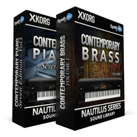 DRS004 - ( Bundle ) - Contemporary Pianos V3 - Seven Edition + Contemporary Brass V1 - Korg Nautilus