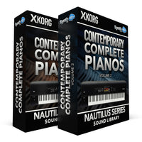 DRS012 - ( Bundle ) - Contemporary - Complete Pianos Vol.1 + Vol.2 - Korg Nautilus