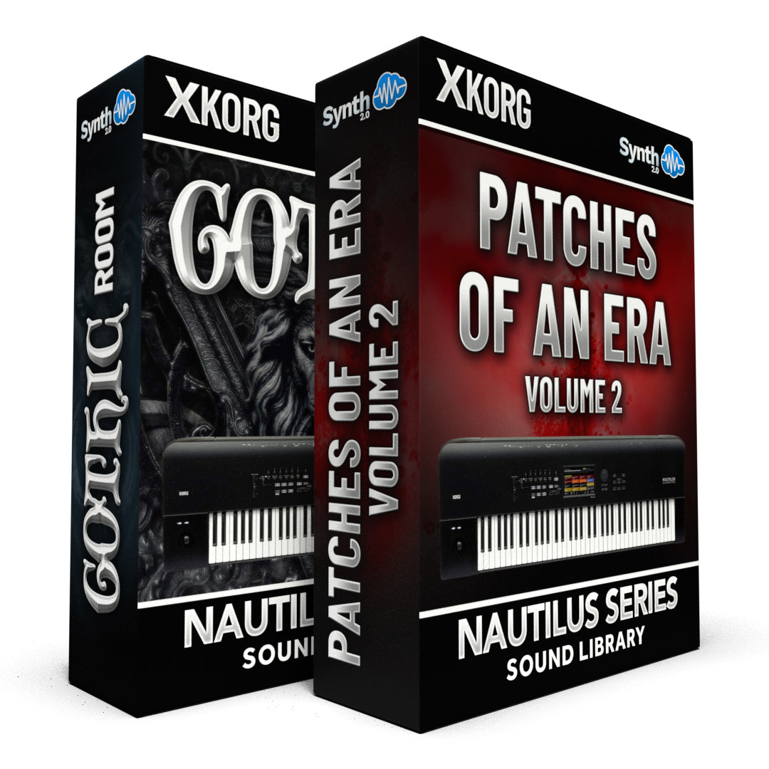 SKL005 - ( Bundle ) - Gothic Room + POAE Nightwish Cover V2 - Korg Nautilus Series