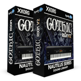 SKL008 - ( Bundle ) - Gothic Room V1 + V2 - Korg Nautilus