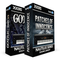 SKL010 - ( Bundle ) - Gothic Room V2 + Patches of Innocence - Korg Nautilus