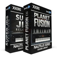 SSX137 - ( Bundle ) - Planet Fusion EXi + Super JD8 Reloaded - Korg Nautilus