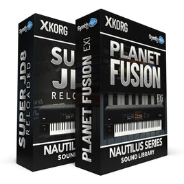 SSX137 - ( Bundle ) - Planet Fusion EXi + Super JD8 Reloaded - Korg Nautilus Series