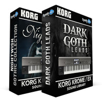 LDX008 - ( Bundle ) - Nightwish Gothic Collection + Dark Goth Leads - Krome / Krome EX