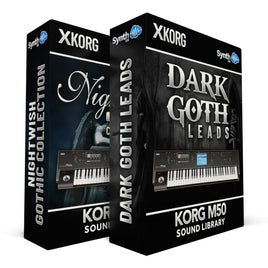 LDX008 - ( Bundle ) - Nightwish Gothic Collection + Dark Goth Leads - Korg M50