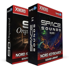 SCL425 - ( Bundle ) - SD Orquestral + Space Sounds Vol.1 - Nord Keyboards