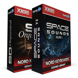 SCL426 - ( Bundle ) - SD Orquestral + Space Sounds Vol.2 - Nord Keyboards