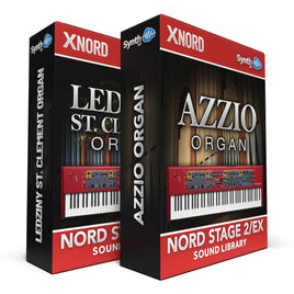 RCL008 - ( Bundle ) - Ledziny, St. Clement Organ + Azzio Organ - Nord Stage 2 / 2 EX