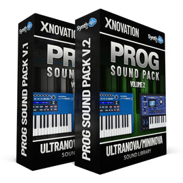SCL261 - Prog Sound Pack V.1 + V.2 - Novation Ultranova / Mininova ( 30 presets )