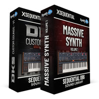 SCL407 - ( Bundle ) - Massive Synth + DKS Custom Sounds Vol.1 - Sequential OB 6 / Desktop