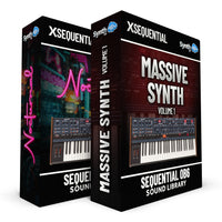 SCL410 - ( Bundle ) - Nocturnal + Massive Synth V1 - Sequential OB 6 / Desktop
