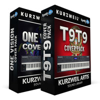 LDX138 - ( Bundle ) - One Vision Cover Pack + T9T9 Cover Pack - Kurzweil Artis