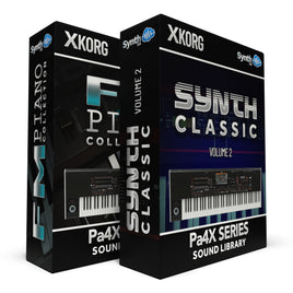 SCL107 - ( Bundle ) - FM Piano Collection + Synth Classic Vol.2 - Korg PA4x Series