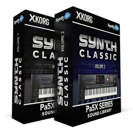 SCL405 - ( Bundle ) - Synth Classic Vol.1 + Vol.2 - Korg PA5x Series
