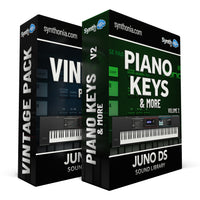 N2S005 - ( Bundle ) - Vintage Pack + Piano, Keys & More V2 - Juno-DS