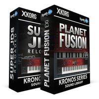 SSX137 - ( Bundle ) - Planet Fusion EXi + Super JD8 Reloaded - Korg Kronos Series