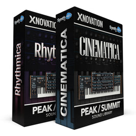 LFO093 - ( Bundle ) - Rhythmica Soundset + 65 Presets - Cinematica Soundset - Novation Summit / Peak