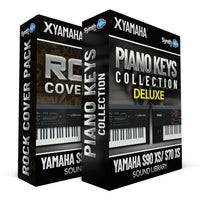 SCL327 - ( Bundle ) - Rock Cover Pack + Piano & Keys DELUXE - Yamaha S90XS / S70XS