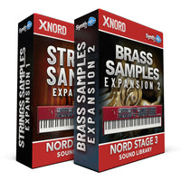 DVK017 - ( Bundle ) - Strings Samples Expansion 01 + Brass Samples Expansion 02 - Nord Stage 3