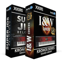 SSX139 - ( Bundle ) - I&W Covers / 25th Anniversary + Super JD8 Reloaded - Korg Kronos Series