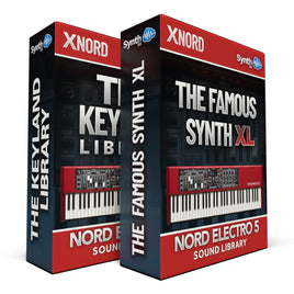 SLL005 - ( Bundle ) - The Keyland Library + The Famous Synth XL - Nord Electro 5 Series