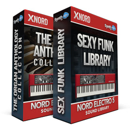 PCL002 - ( Bundle ) - The Organ Anthology Collection + Sexy Funk Library - Nord Electro 5 Series