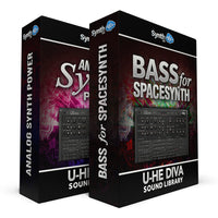 SCL093 - ( Bundle ) - Analog Synth Power + Bass for Spacesynth - U-HE Diva