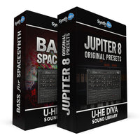 SCL099 - ( Bundle ) - Bass for Spacesynth + Jupiter 8 Presets - U-HE Diva