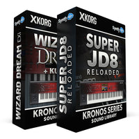 SSX136 - ( Bundle ) - Wizard Dream EXi + Kurzy 4 + Super JD8 Reloaded - Korg Kronos Series