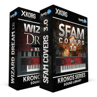 SSX117 - ( Bundle ) - Wizard Dream EXi + Kurzy 4 + Sfam Full Cover V2 + JR Bonus - Korg Kronos