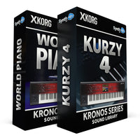 SSX015 - ( Bundle ) - World Piano + Kurzy 4 - Korg Kronos Series