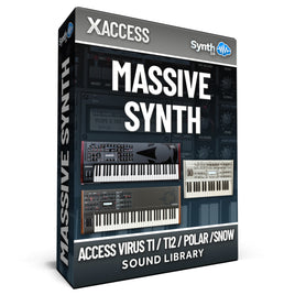 LDX183 - Massive Synth - Access Virus TI / TI2 / Polar / Snow ( 61 presets )