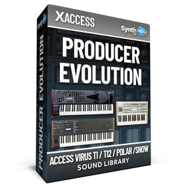 LDX185 - Producer Evolution - Access Virus TI / TI2 / Polar / Snow ( 64 presets )