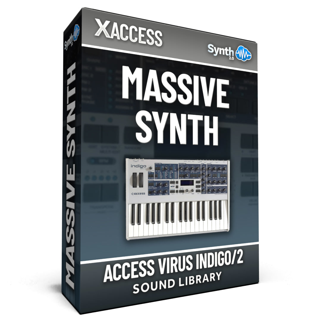 LDX183 - Massive Synth - Access Virus Indigo / 2 ( 78 presets )