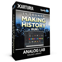 LDX301 - 15 Sounds - Making History Vol.1 - Arturia Analog Lab V