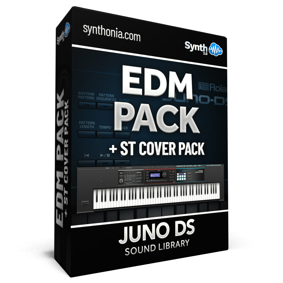 SCL088 - EDM Pack + STRANGER THINGS Cover Pack - Juno-DS ( 16 presets )